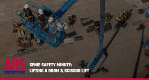 Genie Safety Minute: Lifting A Boom & Scissor Lift