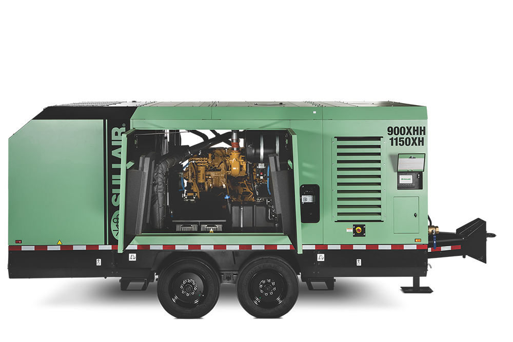 Sullair 900XHH-1150XH Portable Diesel Air Compressor